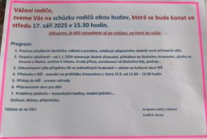 Schůzka rodičů 